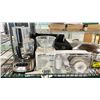 Image 2 : KITCHEN AID FOOD PROCESSOR WITH ATTACHMENTS, STAINLESS STEEL ROASTING PAN & LARGE STOCK POT