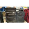 Image 1 : SWISS GEAR 2 PIECE BLACK LUGGAGE SET