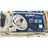 Image 2 : THREE BOXES OF RONA CLEAR FLOOD LIGHTS & A POWER ZONE LIGHT SENSING OUTDOOR TIMER