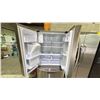 Image 2 : SAMSUNG STAINLESS STEEL FRENCH DOOR FRIDGE WITH WATER/ICE DISPENSER & ROLLOUT FREEZER 36"W
