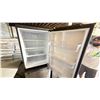 Image 2 : GE STAINLESS STEEL SWING OUT FRIDGE WITH ROLLOUT FREEZER 30"W