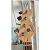 Image 3 : SQUIER J BASS ELECTRIC GUITAR WITH CASE, ZOOM B1 FOUR BASS MULTI-EFFECTS PROCESSOR, EXTRA GUITAR