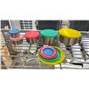 Image 2 : (6) HORIZON 5-PC STAINLESS STEEL FOOD CONTAINERS