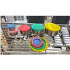 Image 2 : (6) HORIZON 5-PC STAINLESS STEEL FOOD CONTAINERS