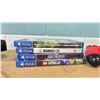 Image 3 : PLAYSTATION 4 WITH POWER CORD, 3 CONTROLLERS, HDMI CORD & 4 GAMES