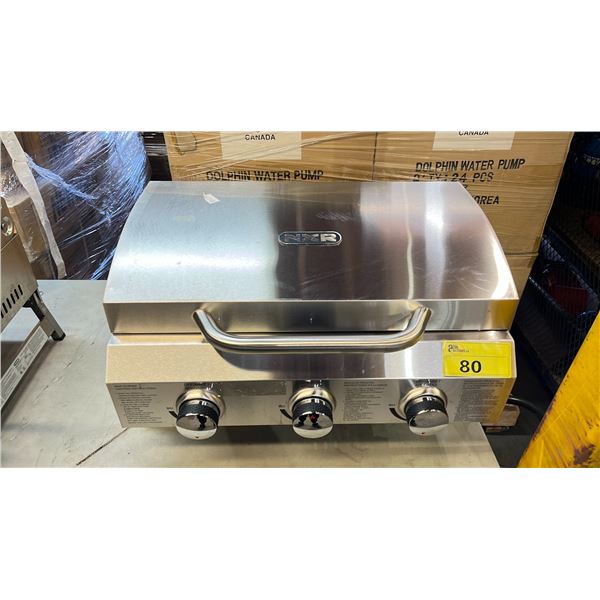 NXR STAINLESS STEEL TABLE TOP PROPANE BBQ