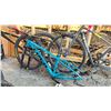 Image 2 : TREK BLACK 21 BICYCLE,  NO NAME BLACK SINGLE SPEED BICYCLE & TREK BLUE BIKE FRAME *PARTS ONLY*