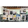 Image 1 : SHELF OF ASSORTED ITEKS INCLUDING; MAINSTAYS AIR FRYER, HAMILTON BEACH STAINLESS STEEL KETTLE,