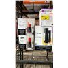 Image 2 : SHELF OF ASSORTED ITEMS INCLUDING; SALTON DIGITAL AIR FRYER, STARFRIT PERSONAL BLENDER, MAINSTAYS
