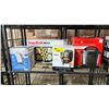 Image 1 : SHELF OF ASSORTED ITEMS INCLUDING; STARFRIT THE ROCK FAMILY SIZE ELECTRIC GRIDDLE, INSTANT POT