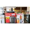 Image 2 : SHELF OF ASSORTED ITEMS INCLUDING; INSTANT POT RIO CHEF SERIES MULTI-COOKER, MAINSTAYS WAFFLE &