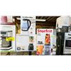 Image 2 : SHELF OF ASSORTED ITEMS INCLUDING; BEAUTIFUL DIGITAL AIR FRYER, POPFLIX HOT AIR POPCORN POPPER, TRU