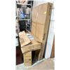 Image 1 : 101 STORIES COLLECTION RIVENA DINING TABLE (BEIGE) WITH 4 MISMATCHED CHAIRS (3 BOXES)