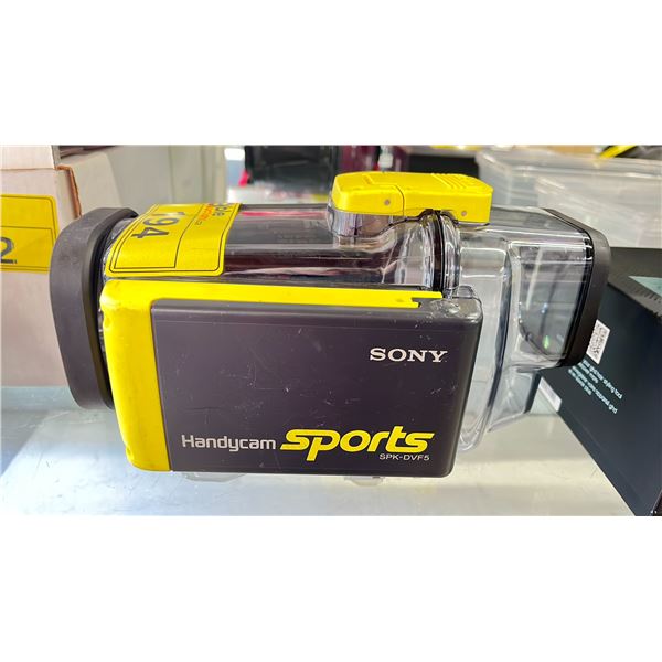 IKELITE DIGITAL UNDERWATER VIDEO CAMERA HOUSING FOR SONY HANDYCAM SPORTS SPK-DVF5 (MAY BE MISSING