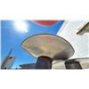 Image 2 : STAINLESS STEEL PROPANE PATIO HEATER (REFLECTION DISC DAMAGED)