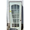 Image 1 : FRAMED INSET GLASS DOOR 32" X 82"H