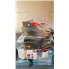 Image 2 : PALLET OF ASSORTED ITEMS INCLUDING; FANS, AIR FRYER, BEDDING & MORE (UNKNOWN WORKING CONDITION, MAY