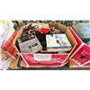 Image 1 : PALLET OF ASSORTED ITEMS INCLUDING; DEADBOLT SETS, LIGHTING, RC CAR & MORE (UNKNOWN WORKING