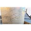 Image 2 : PALLET OF ASSORTED ITEMS INCLUDING; MAINSTAYS FUTON, FAN-FORCED CEILING MOUNT HEATER, RTA FURNITURE