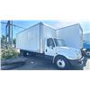Image 1 : 2007 INTERNATIONAL 4300 SBA 4X2, 2 DOOR 3 SEATER, WHITE, VIN 1HTMMAAM27H334851