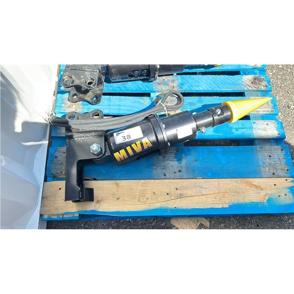MIVA INDUSTRIAL HYDRAULIC MINI EXCAVATOR WOOD SPLITTING AUGER