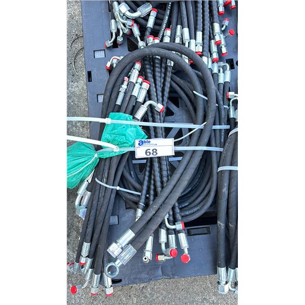 BUNDLE OF SKID STEER HYDRAULIC LINES