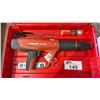 Image 1 : HILTI DX 460 POWDER ACTUATED FASTENER IN A HARD TRANSPORT CASE