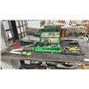 Image 1 : GREENLEE SLUG BUSTER KNOCKOUT PUNCH SET IN A HARD TRANSPORT CASE, CRIMPING TOOL, HAMMER, GREASE GUN