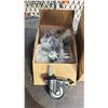 Image 2 : 6 BOXES OF 2" CASTORS WITH LOCKS ( 4 CASTORS PER BOX )