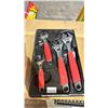 Image 1 : 4 PIECE SNAP ON CRESCENT WRENCH