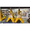 Image 1 : (2) PERFORMANCE TOOLS 6 TON CAPACITY JACK STANDS