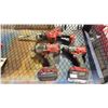 Image 1 : MILWAUKEE BATTERY POWERED HAND TOOLS INCLUDING A HACKZALL, IMPACT WRENCH & A HAMMER DRILL/DRIVER