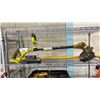 Image 2 : RYOBI CORDLESS GAS TRIMMER WITH BATTERY/CHARGER & STRUCTION EXTENSION SUPERHANDLE