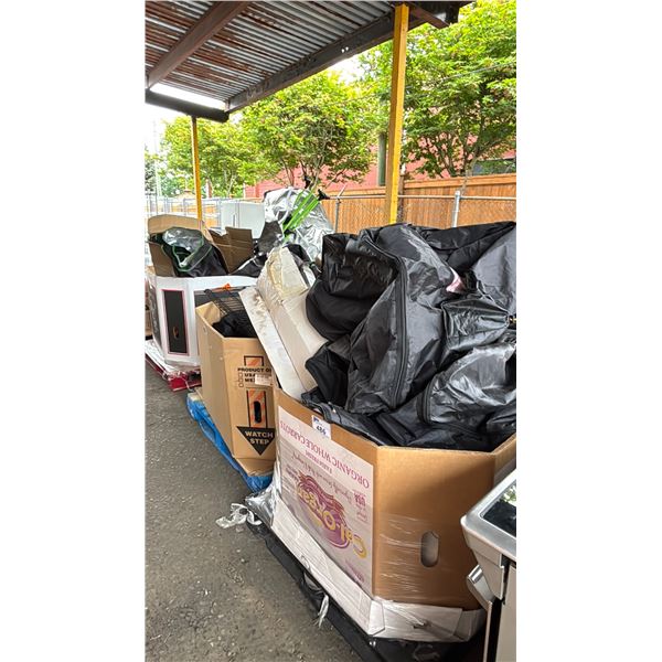 3 PALLETS OF INDUSTRIAL GROW TENTS