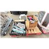 Image 1 : PALLET FILLED WITH - COIL NAILS, IMPULSE SEALERS, KITCHEN SCALE, TEMPERATURE CONTROLLER & MORE
