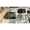 Image 2 : SHELF OF ASSORTED ELECTRONICS & SHOES, INCLUDES JORDAN FLIGHT SHOES *SZ 6Y US* CANON SELPHY