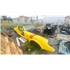 Image 1 : 1980 YELLOW CORVETTE PARTS ONLY, NO REGISTRATION, MOTOR BLOCK, *MUST TOW NOT SUITABLE FOR