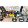 Image 2 : ASSORTED TOOLS - INCLUDES MAKITA BDF452 CORDLESS DRILL, BLACK & DECKER CD1800 18V