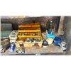 Image 2 : VINTAGE TOOLS & MOTORCYCLE ACCESSORIES, MOTORCYCLE AIR FILTERS, TAPES, FUNNELS, TORCH CYLINDER