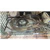 Image 2 : INDUSTRIAL MIXED LOT - MOTOMASTER AIR COMPRESSOR / HYDRAULIC & AIR HOSES / METAL X HANDLE WRENCH /