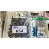 Image 2 : SHELF OF ASSORTED FERRULES INCLUDING: 10 AWG 12MM, 18 AWG 8MM, 10 AWG 12 MM, 22 AWG 8MM & MORE