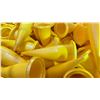 Image 3 : (5) COX AVON 600 CAULKING GUNS AND LARGE CASE OF YELLOW 2N1006 CONE NOZZLES