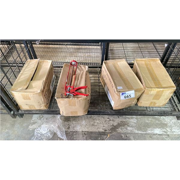 (4) CASES OF NEWBORN 115D CAULKING GUNS (12 PER CASE)