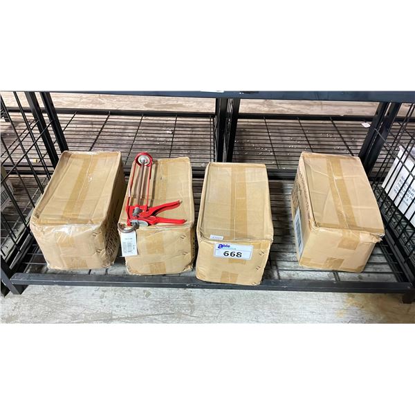 (4) CASES OF NEWBORN 115D CAULKING GUNS (12 PER CASE)