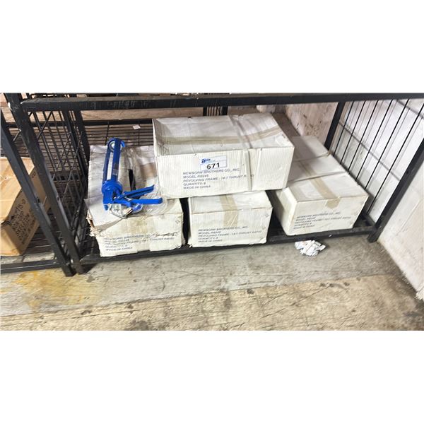 (4) CASES OF NEWBORN MODEL RB245 CAULKING GUNS (6 PER CASE)
