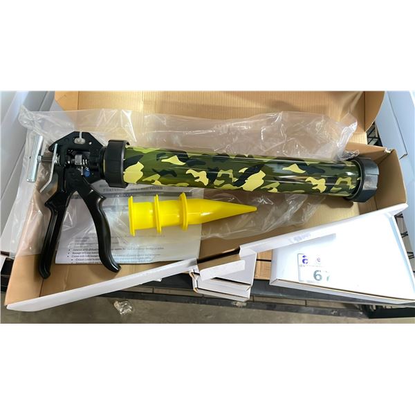 (3) CASES OF NEWBORN MODEL 77 RATCHET ROD CAULKING GUNS (12 PER CASE)