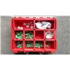 Image 3 : (2) MILWAUKEE 12 SECTION SMALL PARTS ORGANIZERS