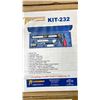 Image 3 : (3) NEWBORN MODEL 624-GTS CAULKING GUN KITS IN HARD CARRY CASES