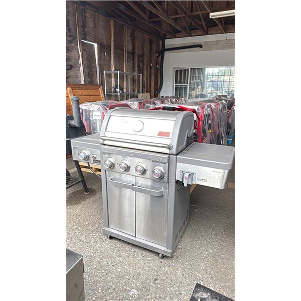 COLEMAN STAINLESS STEEL PROPANE GRILL
