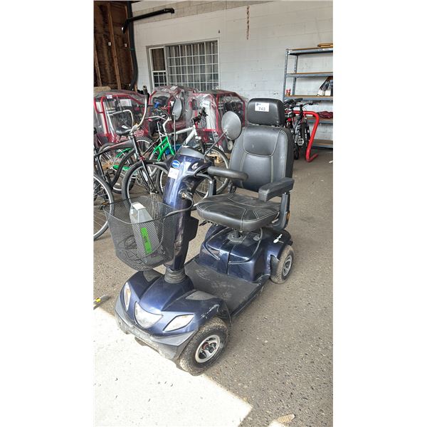 INVACARE MOBILITY SCOOTER WITH KEYS & CHARGER *WORKING CONDITION UNKNOWN*